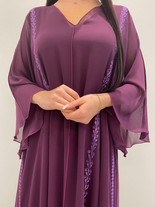 Chiffon Machine Embroidery